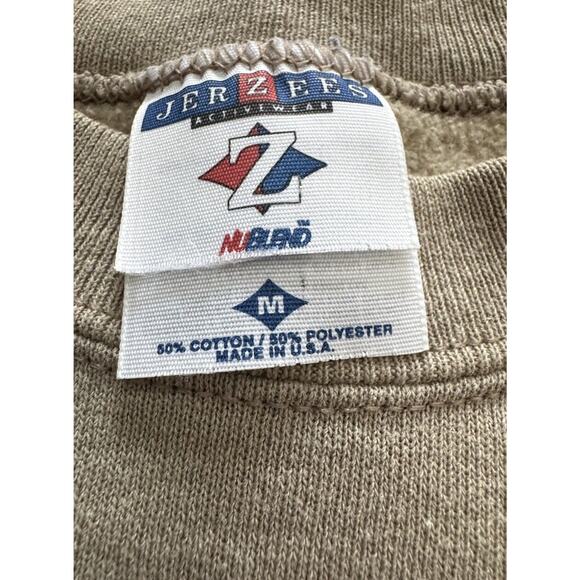 VTG 90s Birdhouse Leaf Crewneck Sweatshirt Brown Adult Large Pullover Granny - Picture 3 of 7